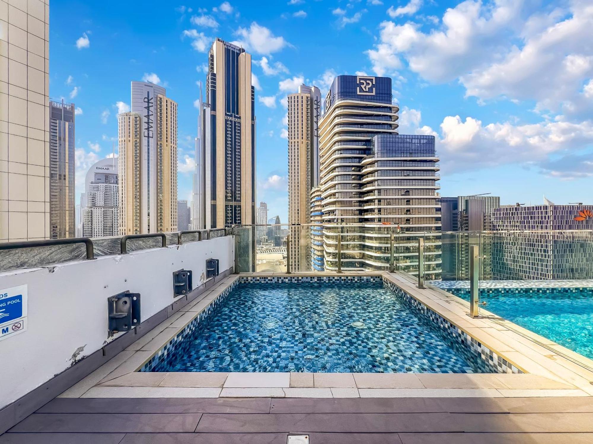 Fam Living - Mada Residences Downtown 迪拜 外观 照片